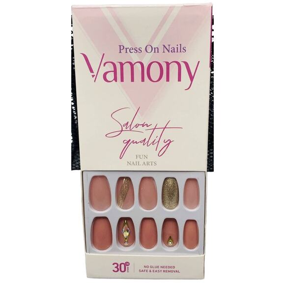 Vamony Other - Vamony Press on Nails Salon Quality Fun Nail Art, No Glue Needed